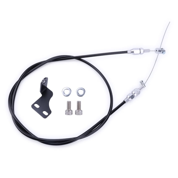 Zcargel Throttle Cable with Bracket for Hi-Ram Replace 76300 Reliable Performance Stainless Steel