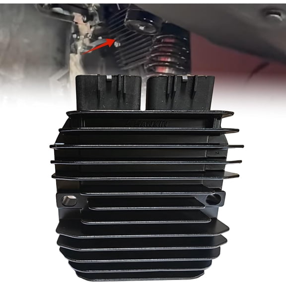 Zcargel Voltage Regulator Rectifier, Replace OE 9DSV-151000-4000, for CFMoto C-FORCE 600/1000 2023, U-FORCE 600/1000/1000 XL 2023, Z-FORCE 950 HO EX 2023, High-Efficiency 12V Charging System Module