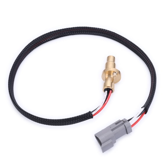 Zcargel Wheel Speed ABS Sensor ABS Brass Monitors Wheel Speed Improves Braking Stability Fits for John Deere 450J 450K Replace AT360574