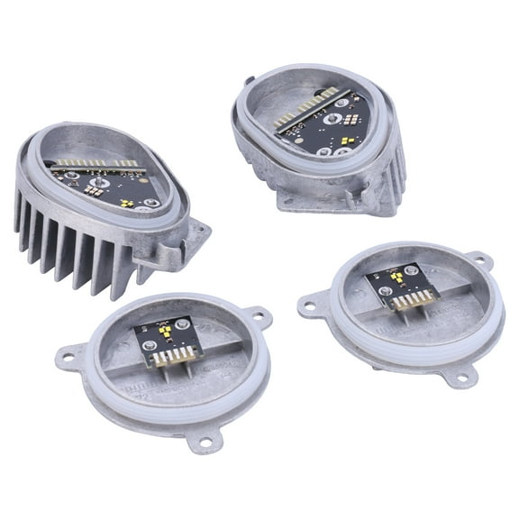 Zcargel Xenon Headlight LED Module Ballasts 4PCS Yellow Angel Eye DRL Xenon, Replace 63119477986 63119477990 63119477989 63119477987 63119477988, for BMW X5 G05 2019-2022 40i 40iX 50iX M50iX & X6 G06