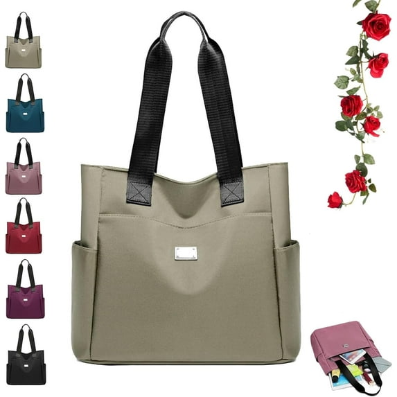 Zcjeaneviln Bag Waterproof, Zcjeaneviln Waterproof Tote, 2025 Large Capacity Waterproof Multi Pocket Nylon Shoulder Bag