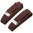 thumbnail image 1 of Zcyifa 1 Pair Shirt Cuffs Shirt Sleeve Garters Elastic Armband Sleeve Cuffs for Women Men, 1 of 10