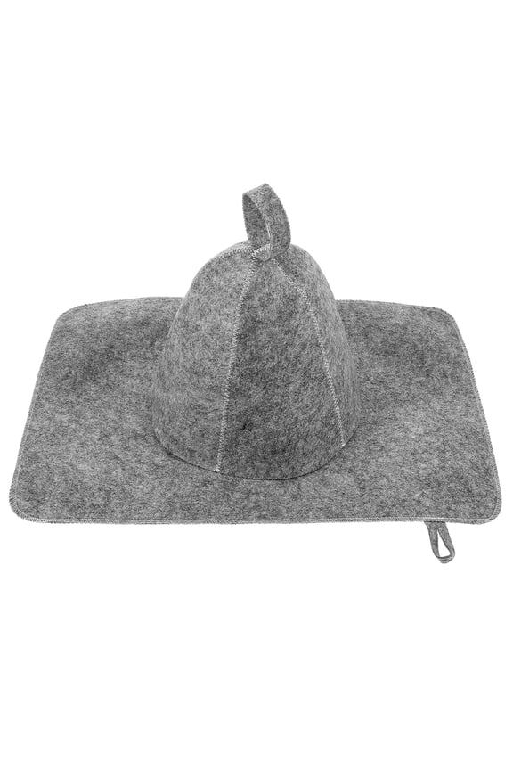 1 Set of Water Absorbing Sauna Hat Reusable Sauna Hat Kit Sauna Hat Stylish Sauna Hat Pad Kit