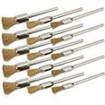 Zcyifa 15 Metal Cleaning End Brushes for Rust & Paint Removal Rotary