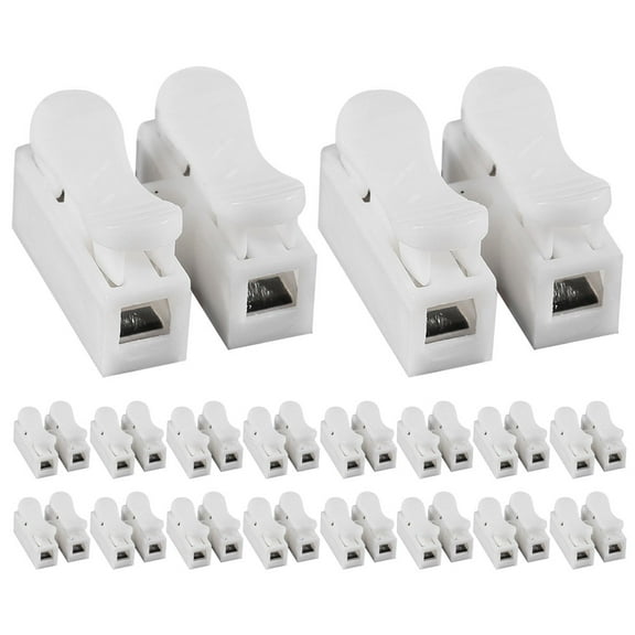Zcyifa 25 Speaker Quick Connectors LED Strip Wire Terminal Blocks