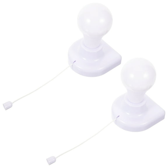 Zcyifa 2Pcs Pull Chain Wall Mount Light Fixture for Bedroom Cabinet