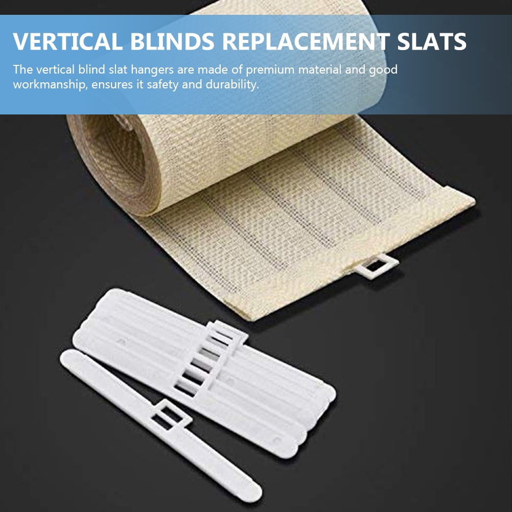 Zcyifa 30pcs Blind Slat Top Hangers Vertical Blind Top Slat Holder