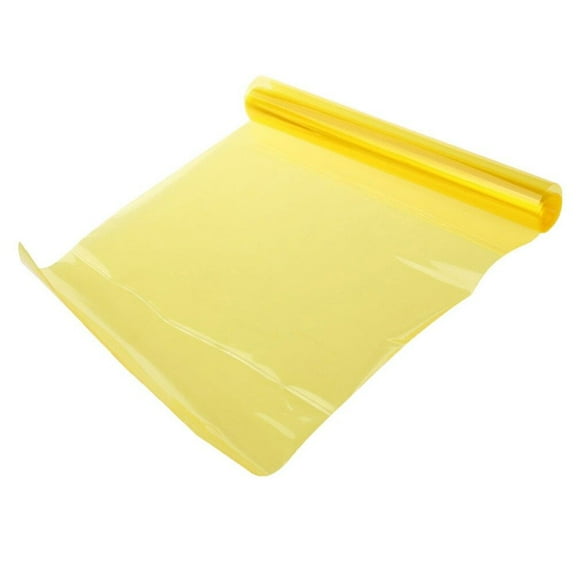 Zcyifa 30x60cm Car Smoke Fog Light Taillight Tint Vinyl Film Yellow
