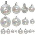 thumbnail image 1 of Zcyifa 36 Pcs Iridescent Christmas Balls for Tree Decor (Mixed Style), 1 of 11