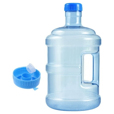 Zcyifa 5 Gallon Water Jug Plastic Reusable Bottle with - 5L Container