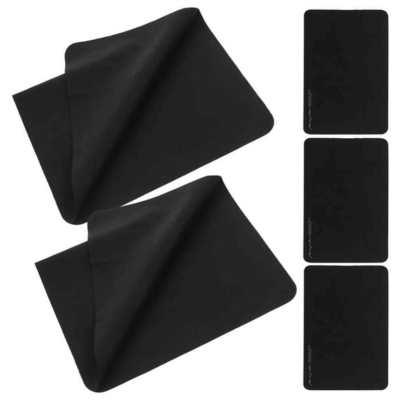 Zcyifa 5pcs Record Cleaning Cloth Anti-Static Microfiber Towel LP Vinyl Dry Clean