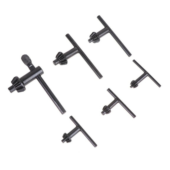 Zcyifa 6Pcs Steel Drill Chuck Keys