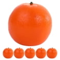 thumbnail image 1 of Zcyifa 6pcs Fake Oranges Photography Props Artificial Oranges Lifelike Fruit Decorations Artificial Fruits, 1 of 9
