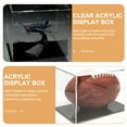 Zcyifa Acrylic Display Box Clear Acrylic Display Case Countertop