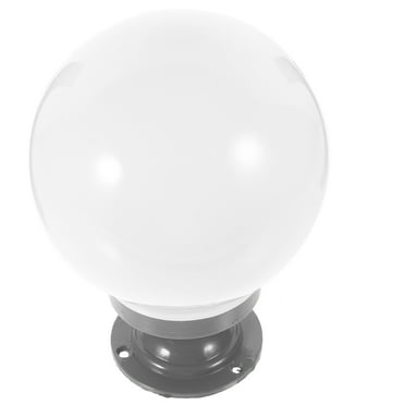 Zcyifa Acrylic Lamp Post Globe for Outdoor Garden Light
