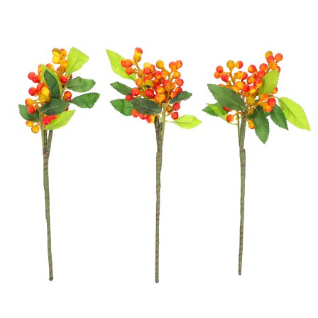 Zcyifa Artificial Berry Stems DIY Crafts for Holiday Wedding Decoration