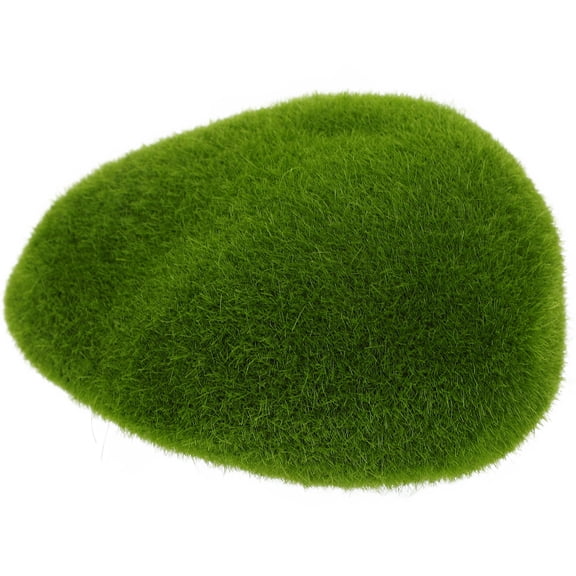 Zcyifa Artificial Moss Stone Imitation Moss Rock Decor Simulated Moss Stong Ornament Window Decorative Accessory