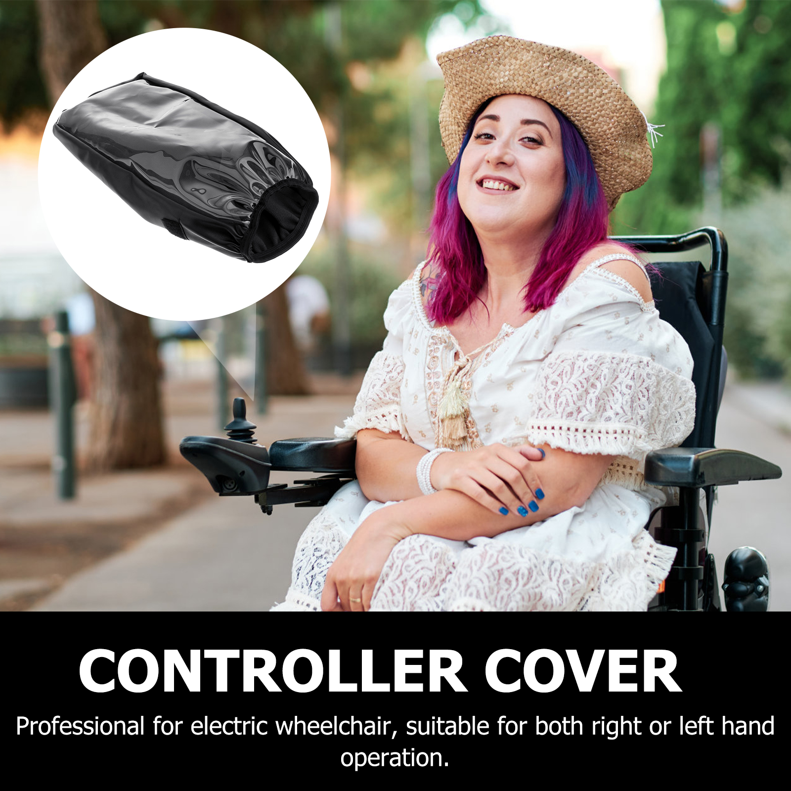 Zcyifa Controller Shield Waterproof Electric Wheelchair Control Panel