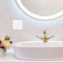 Zcyifa Curtain Rod Brackets 2pcs No Drill Curtain Rod Brackets Adhesive Tension Rod Holder Spray Bottl Holders