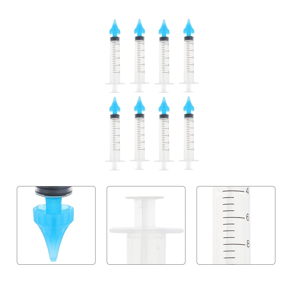 Zcyifa Ear Syringe 4 Sets of Ear Flushing Portable Ear Canal Irrigators