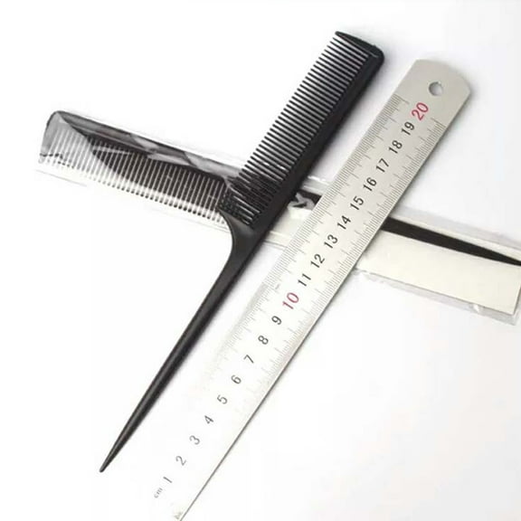 Zcyifa Hair Cutting Comb 10Pcs Hair Cutting Comb Antistatic Comb Heat Resistant Salon Hair Comb Professional Barber Comb Black