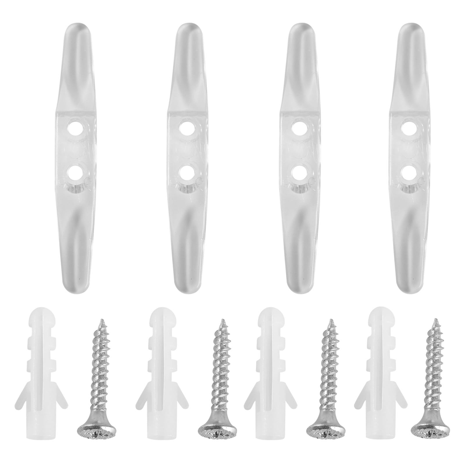 Zcyifa Louver Hook 4 Sets Window Blind Roller Fixing Clip Vertical