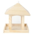 thumbnail image 1 of Zcyifa Outdoor Squirrel & Bird Feeder DIY Craft - Unpainted Window Hanging House, 1 of 10