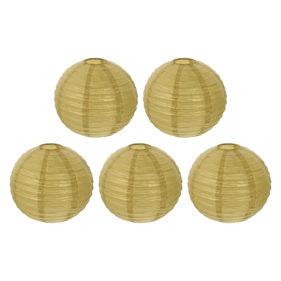 Zcyifa Paper Lanterns 5Pcs Decorative Paper Lanterns Folding Paper Lanterns Party Decoration Props