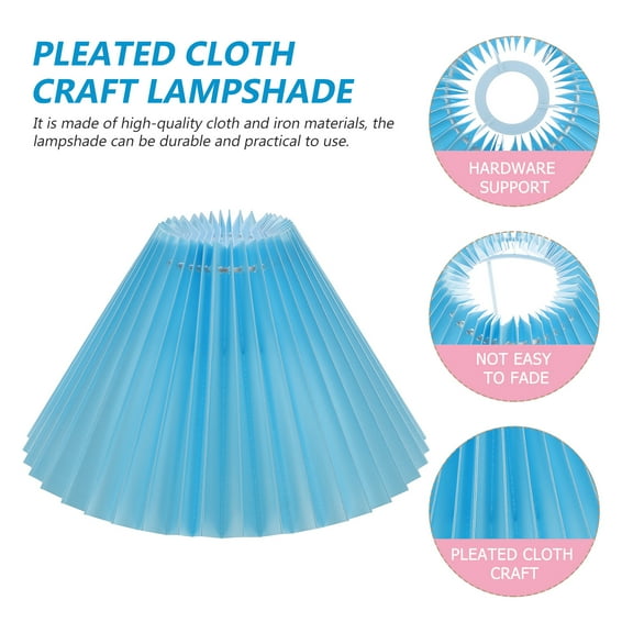 Zcyifa Pleated Lampshade 1Pc Creative Pleated Lampshade Home Table Light Cover Chic Light Accessory