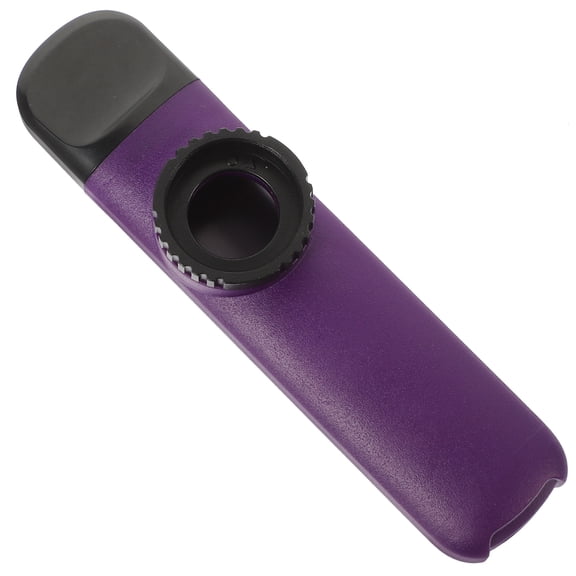 Zcyifa Portable Plastic Kazoo Set with Lanyard for Kids & Adults - Purple
