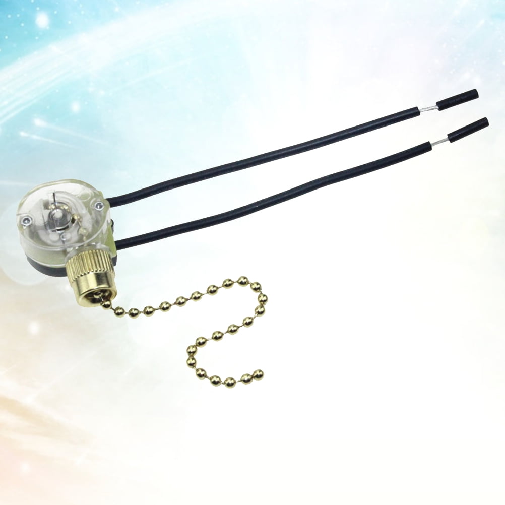 Zcyifa Pullchain Onoff Fan Switch Pull Chain Ceiling Fan Light Lamp
