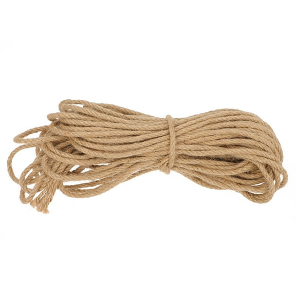 Zcyifa Thick Jute Rope 6mm 20M - Craft, Gift, Gardening