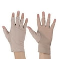 thumbnail image 1 of Zcyifa UV Sunblock Fingerless Driving Travel Daily Use (Khaki), 1 of 10