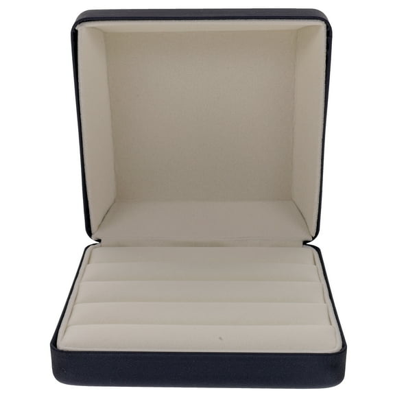 Zcyifa Vintage Jewelry Ring Organizer Box for Multiple Rings & Earrings