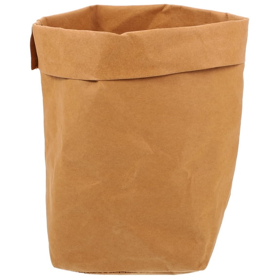Zcyifa Washable Reusable Kraft Paper Bag for Food and Plants