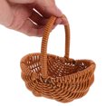 thumbnail image 1 of Zcyifa Woven Storage Basket Woven Storage Basket Flower Arrangement Woven Flower Basket Small Basket with Handle, 1 of 10