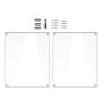 thumbnail image 1 of Zcyifa acrylic picture frame 1 Set of Acrylic Picture Frame Clear Picture Frame Wall Modern Frameless Picture Frame (L), 1 of 10