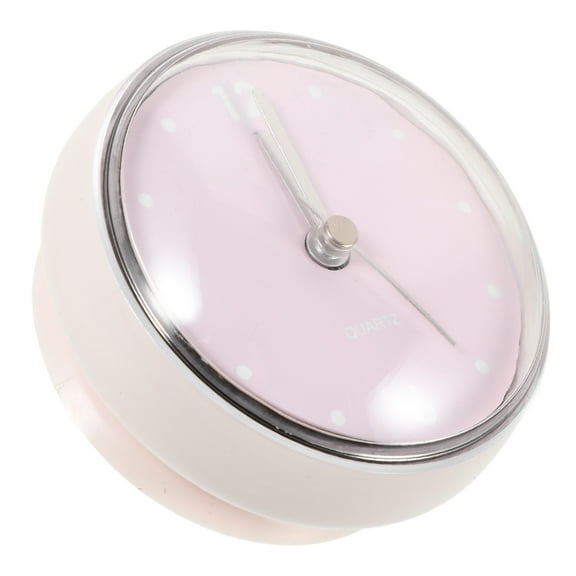 Zcyifa bathroom wall clock Mini Bathroom Shower Clock with Suction Cup Battery Operated Wall Clock
