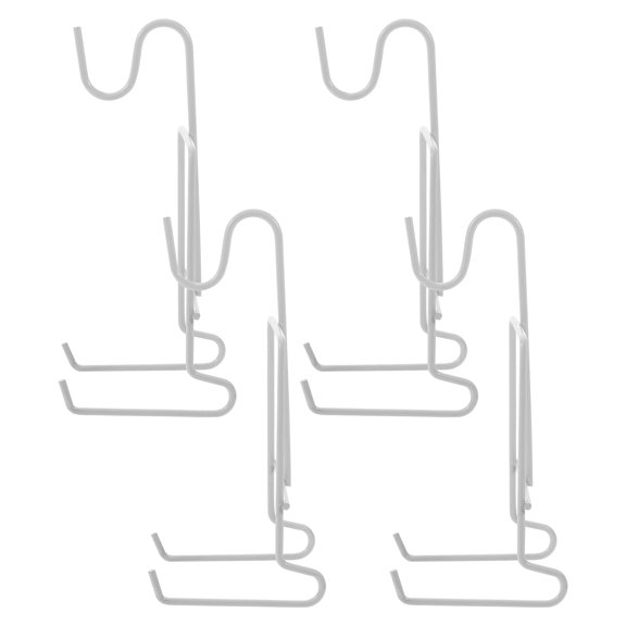 Zcyifa coffee cup holder 4pcs Kitchen Sink Draining Rack Multi-use Coaster Draining Holder Practical Mug Coffee Cups Hook Stand