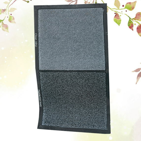 Zcyifa floor mat 1Pc Professional Door Mat Bathroom Anti-skid Mat Home Disinfecting Mat Waterpfoof Cushion for Home Shop (Grey)