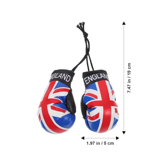 Zcyifa key chain 1 Pair Mini Boxing Gloves Pendants Punching Gloves Pendants Hanging Decor