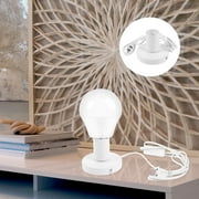 Zcyifa lamp base Metal Base for Table Lamp Desk Lamp E27 Base Metal Lamp Base DIY Table Lamp Base (US Plug)