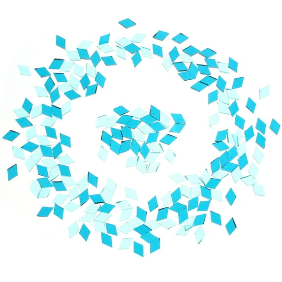 FRCOLOR 200g Bag Diamond Shaped Mosaic Tiles for Children Home Decor