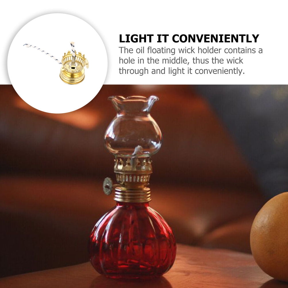 Zcyifa oil lamp burner 1 Set Kerosene Lamp Burner Wick Holder