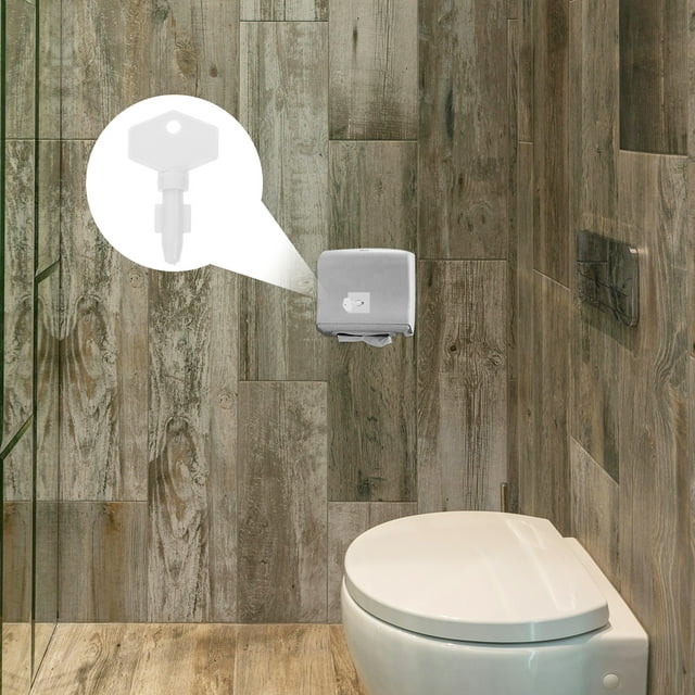 Zcyifa paper towel key Toilet Paper Dispenser Key Roll Paper Dispenser