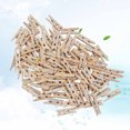 thumbnail image 1 of Zcyifa photo clips 30pcs Original Color Natural Wooden Photo Clips Mini Clothes Multi-function Paper Message Pegs(3.5x0.7cm), 1 of 10