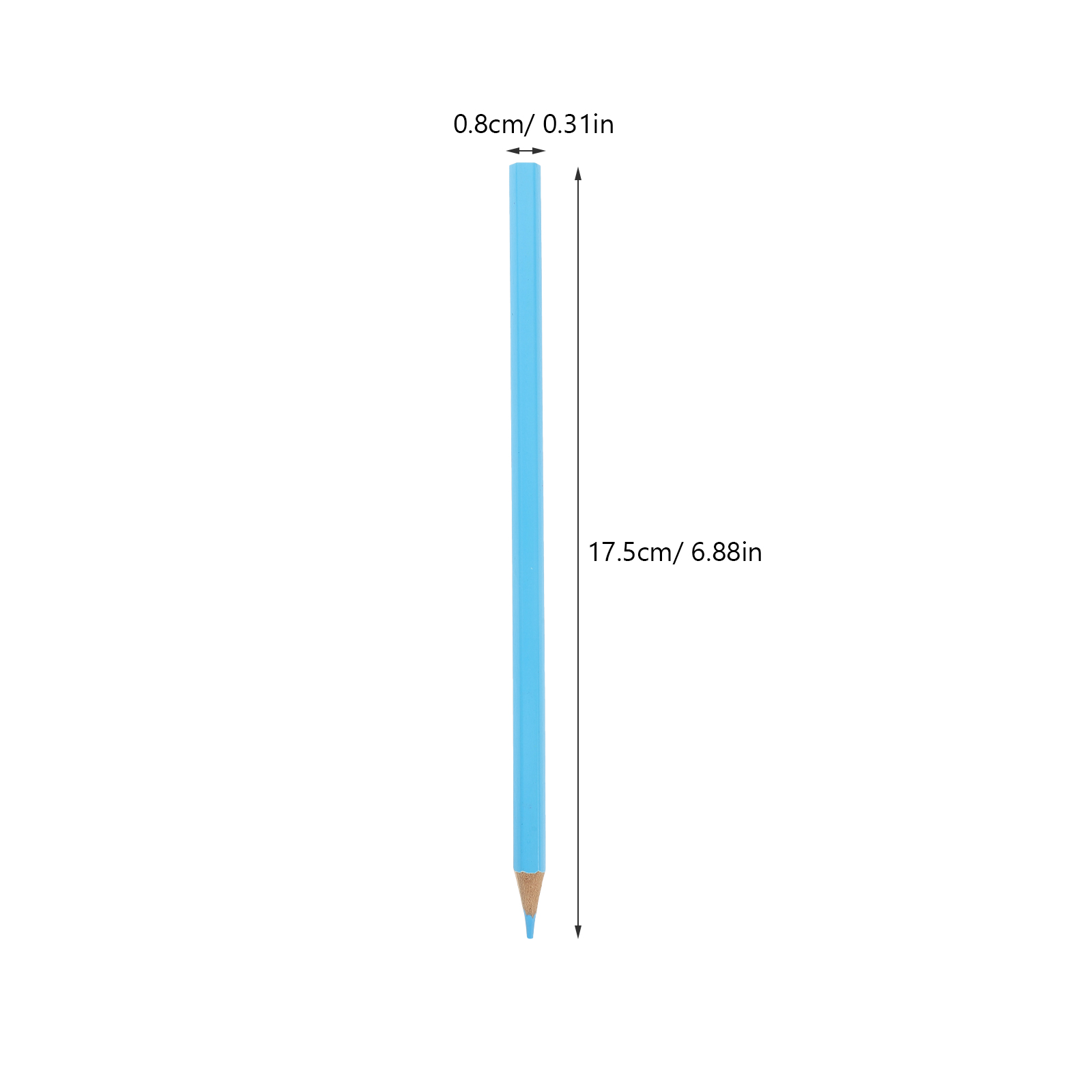 Zcyifa presharpen pencils 24pcs Water Soluble Colored Pencils Children