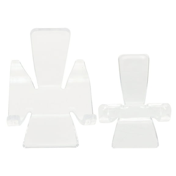 20Pcs Plastic Multi Function Display Stand for Geodes Agate