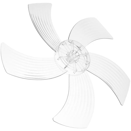FRCOLOR Plastic Fan Blade Replacement for Household Standing Pedestal Fan 2pcs Fan Supply