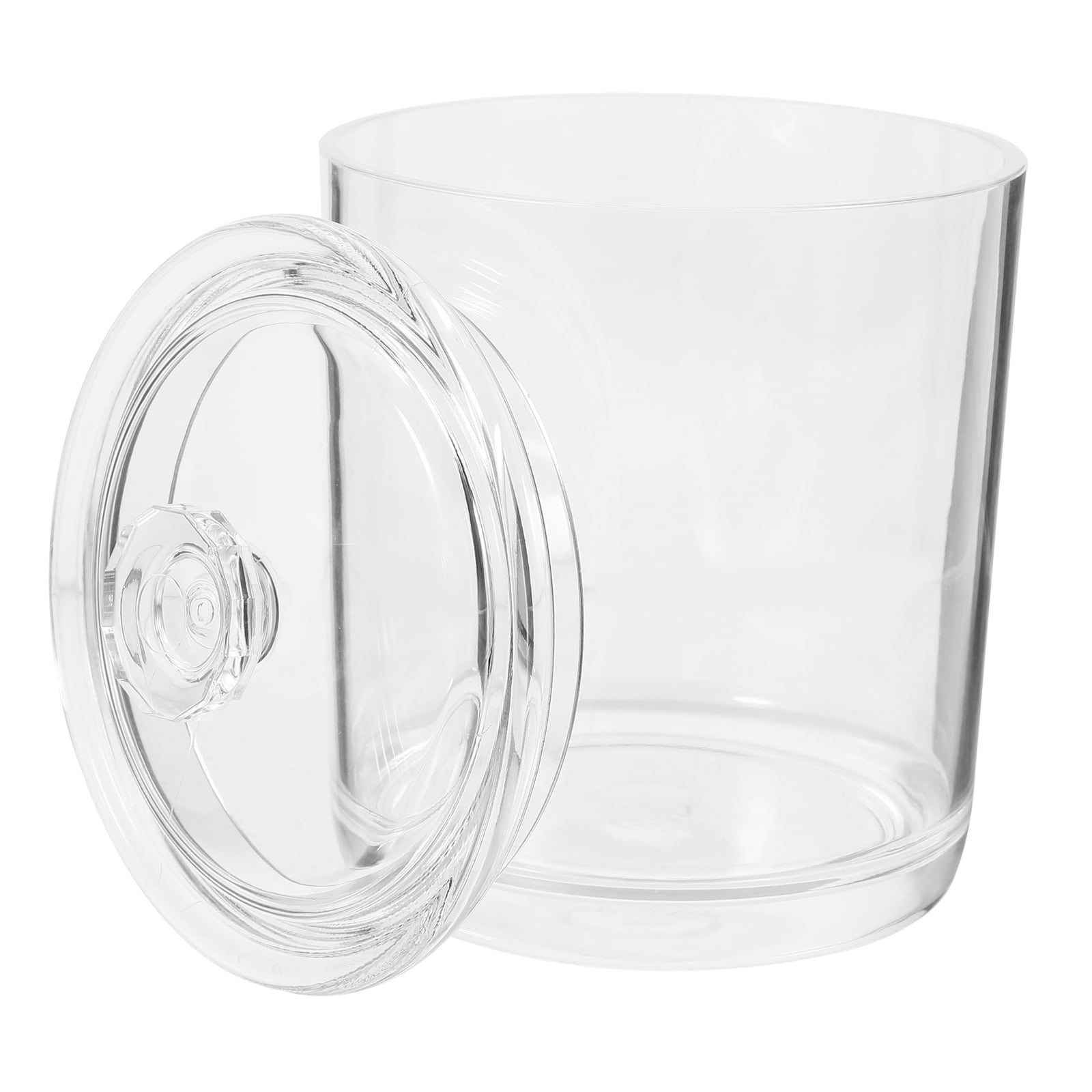 Zcyifa tea canister Clear Tea Can Tea Storage Holder Desktop Tea